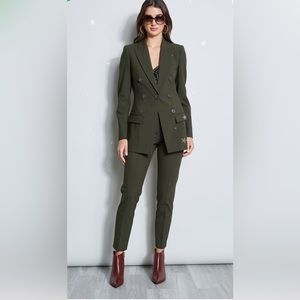 ELIE TAHARI Jessalyn Ankle Pants. Size L